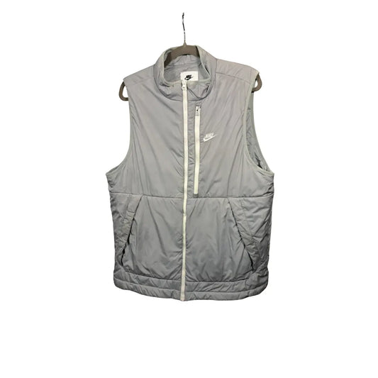 Nike Puffer Weste „Therma-FIT“ / Light Grey / Size L / Sleeveless Puffer Jacket